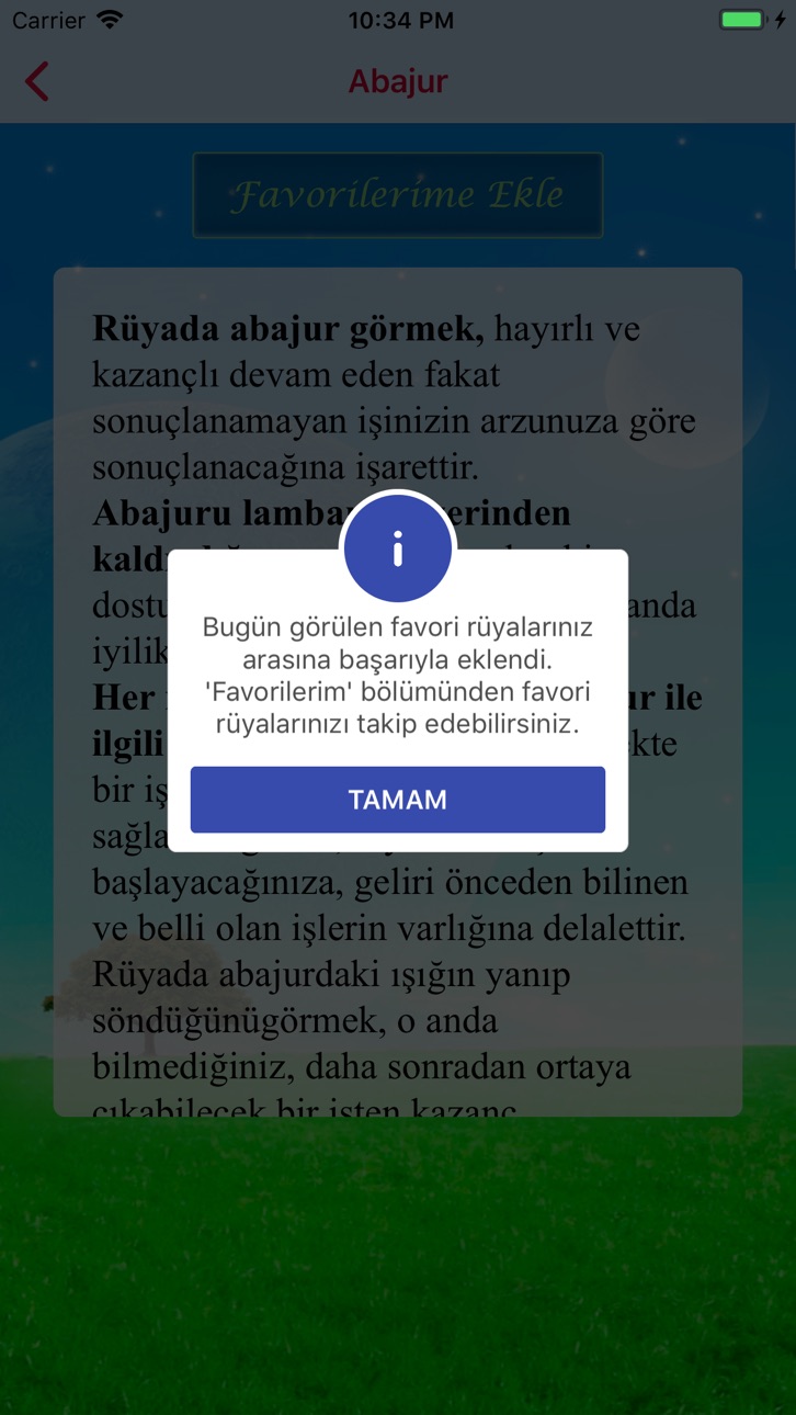 iPhone screenshot