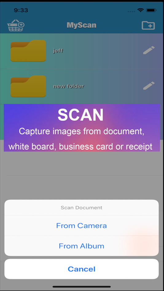 MyScan3: capture and share PDF - 5.9.6 - (iOS)