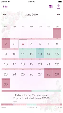 Game screenshot My Period Calendar mod apk