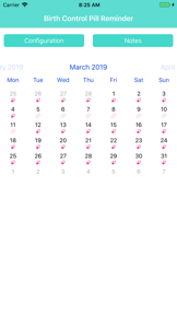 Birth Control Pill Reminder + screenshot