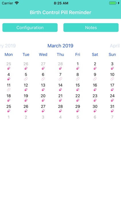 Birth Control Pill Reminder + screenshot-4