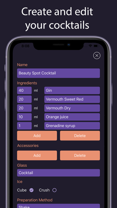 Cocktail Art - Bartender App Screenshot