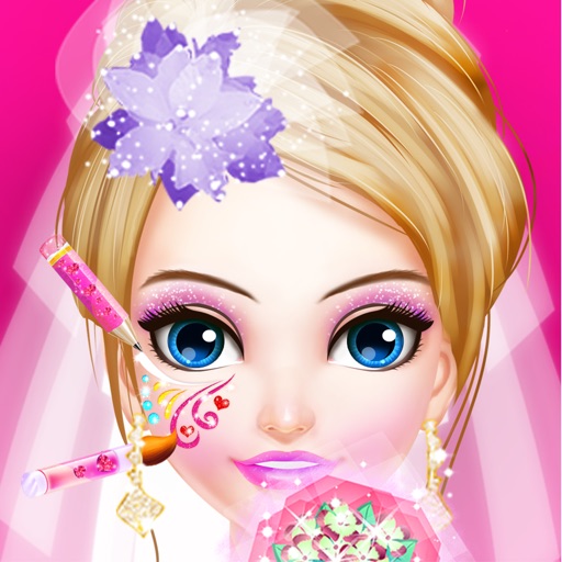 Wedding Face Painting Makeup Icon