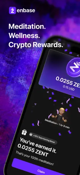 Game screenshot Zenbase: Meditate-To-Earn mod apk