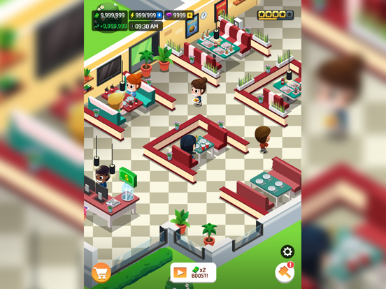 Idle Restaurant Tycoon: Empire iPad app afbeelding 9