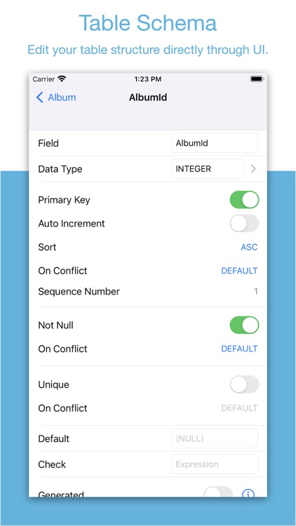 SQLiteFlow - SQLite Editor screenshot-5