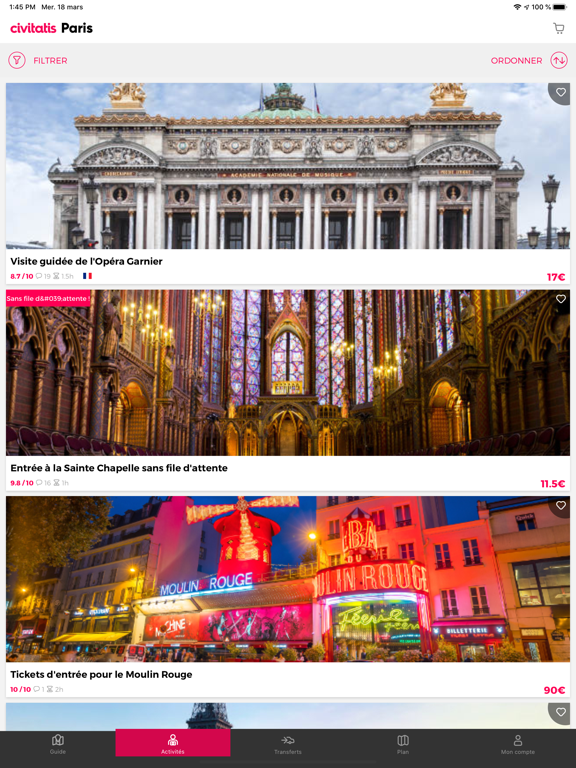 Screenshot #5 pour Guide de Paris Civitatis.com