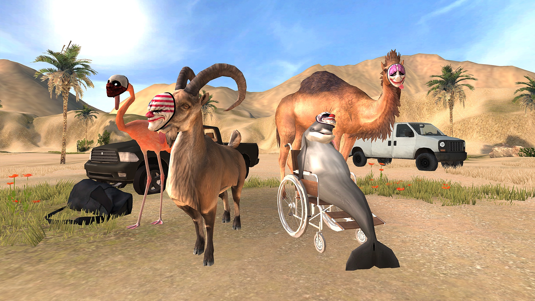 Screenshot do app Goat Simulator PAYDAY