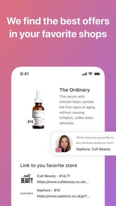 Personal Skincare Routine App Screenshot