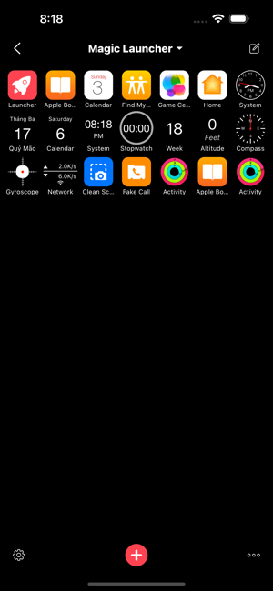 ‎Magic Launcher Pro Widgets Screenshot