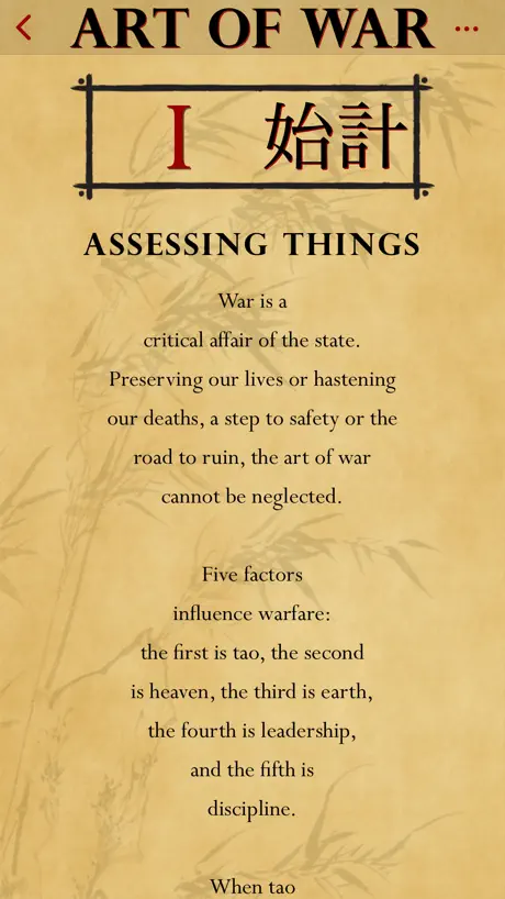 The Art of War of Sun Tzu