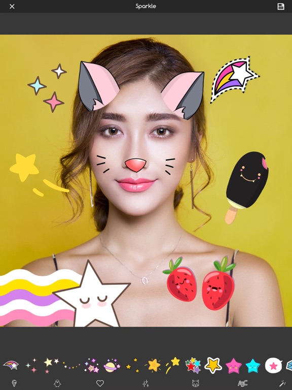 Kawaii Photo Stickers 画像編集のおすすめ画像1