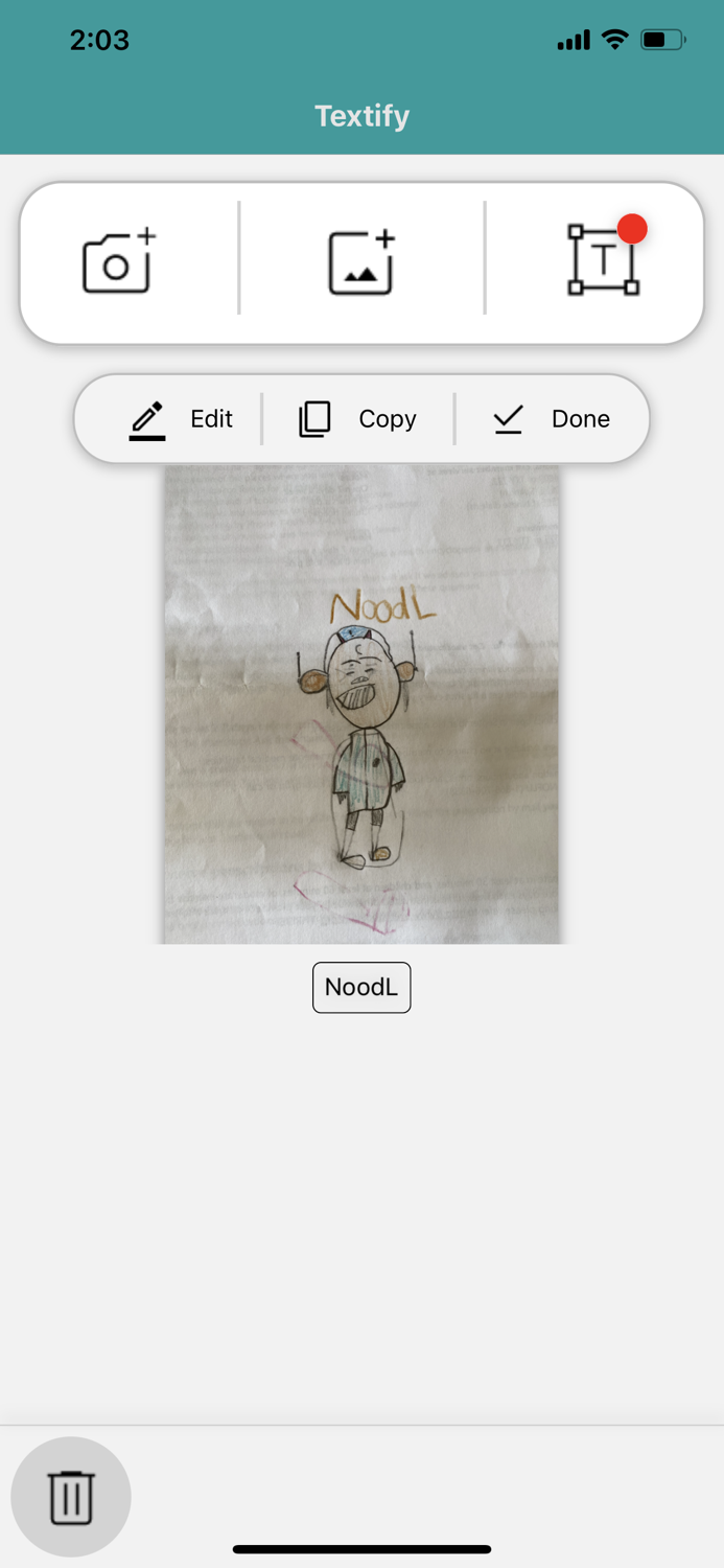 Textify - find in text