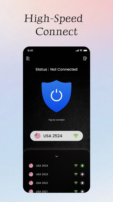 Steller VPN Screenshot