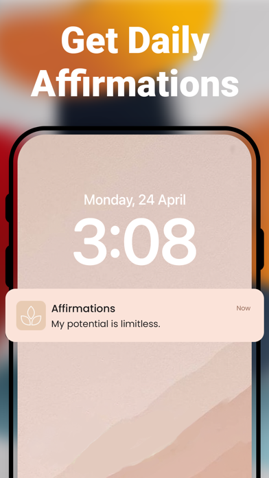 Affirmations - Daily Reminder Screenshot