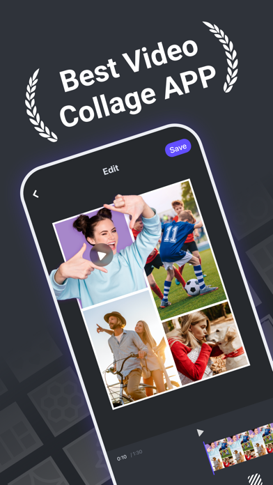 PhotoGrid Video Collage Maker Screenshot