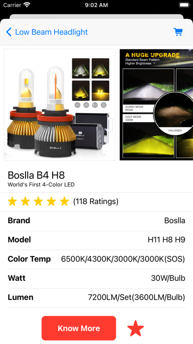 Auto Bulb Finder Screenshot