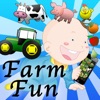 Farm Fun Flash Cards Learning icon