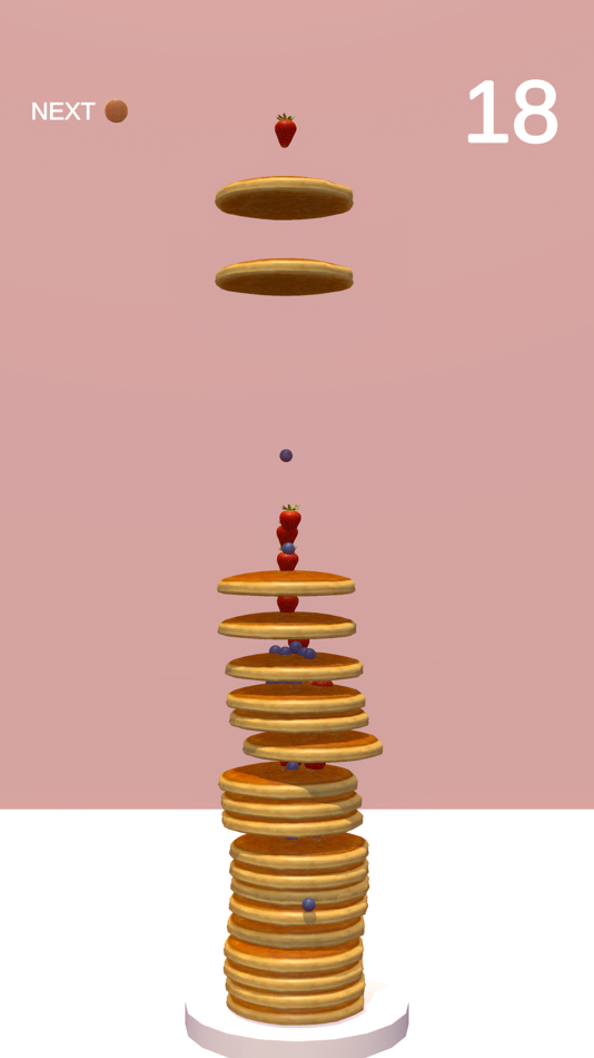 #1. Stack Pancake 3D (iOS) 来自: Codepaint Inc.