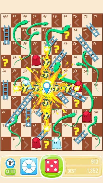 Snakes and Ladders : the game Screenshot