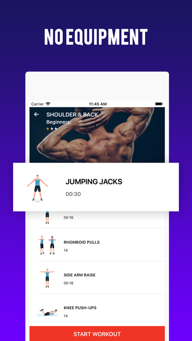 Men Workout - Home Workout Screenshot