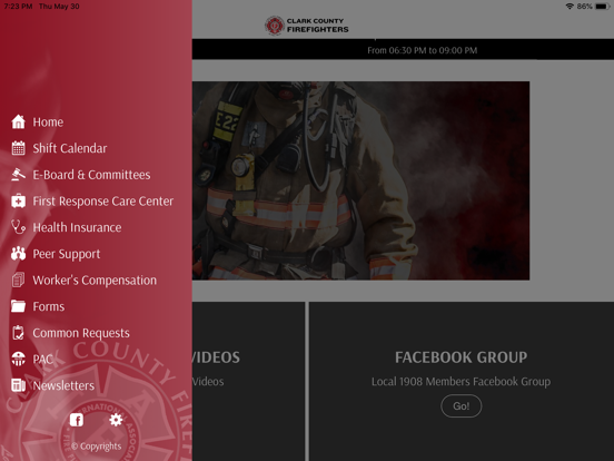 Local 1908 Fire Fighters iPad screenshot 8 - Reference app