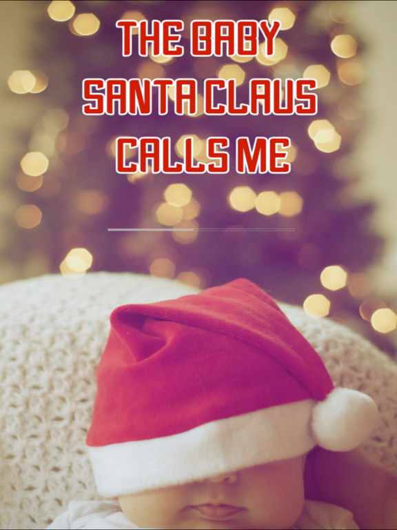 Baby Santa Claus Calling Me iPad screenshot 4 - Entertainment app