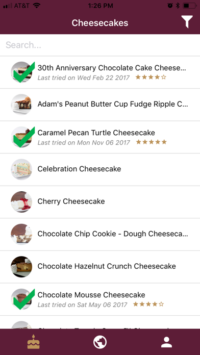 Cheesecake Checklistのおすすめ画像1