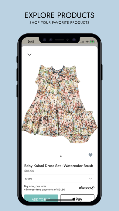 Posh Tots Children's Boutique Screenshot