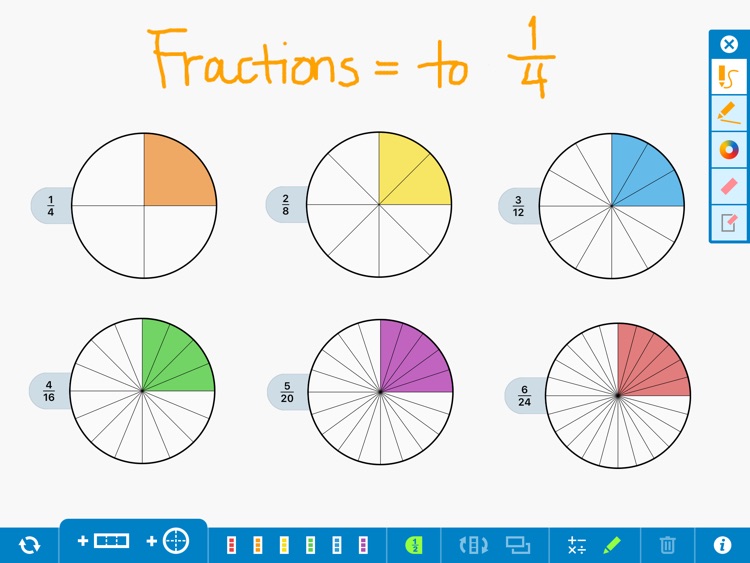 Fractions, by MLC