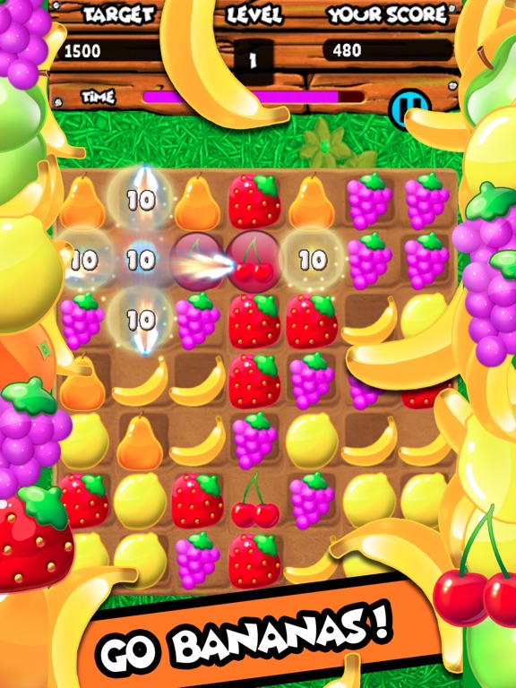 Screenshot #5 pour Fruity Gardens - Fruit Linking