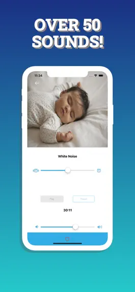 Game screenshot Deep Sleep- Baby White Noise apk