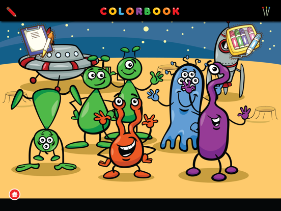 Screenshot #5 pour Coloring Me: Friendly Alien