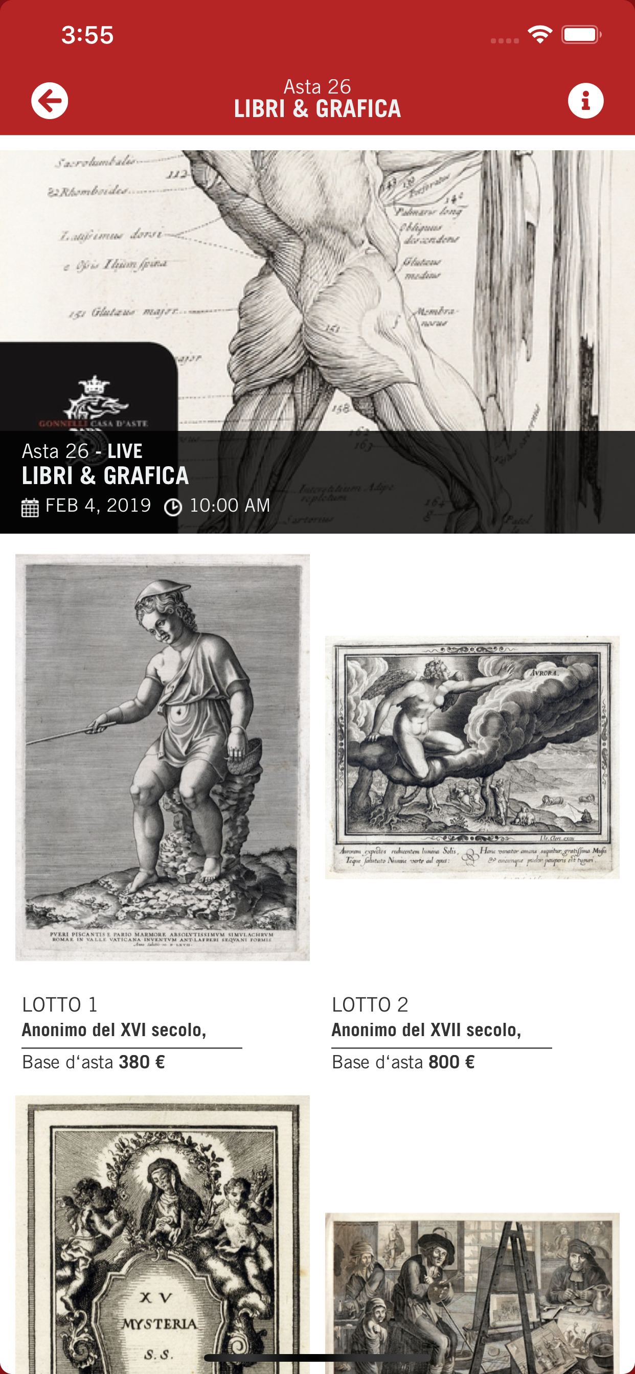 Gonnelli Casa d'aste screenshot 3