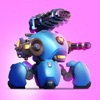 Icon Little Big Robots. Mech Battle