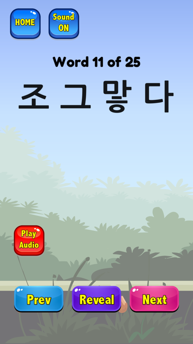 Korean Flashcards TOPIK 1, 2 Screenshot