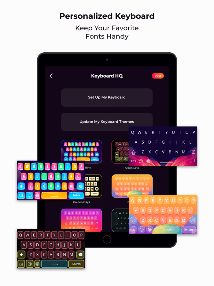 Font Party New Keyboard Fonts
