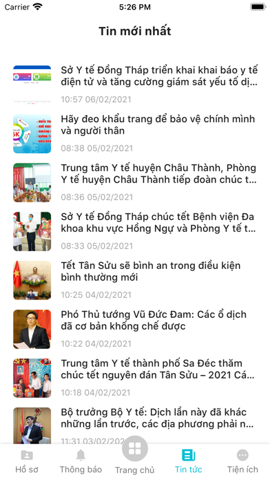 Y Tế Đồng Tháp Screenshot