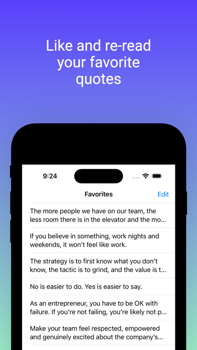 Motivational Startup Quotes Screenshot