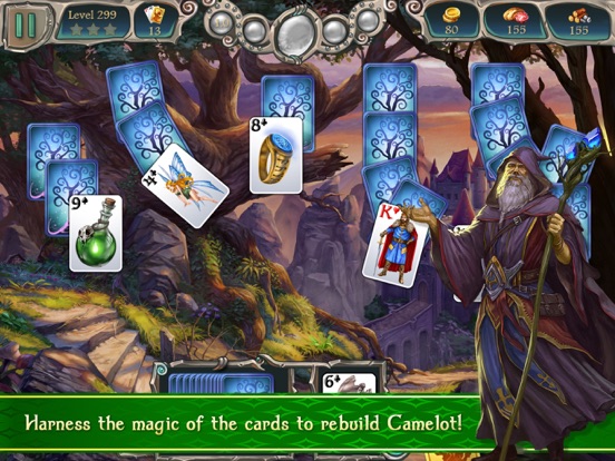 Avalon Legends Solitaire 2 (F) iPad app afbeelding 1