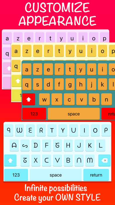 Screenshot #2 pour Font Keyboard°