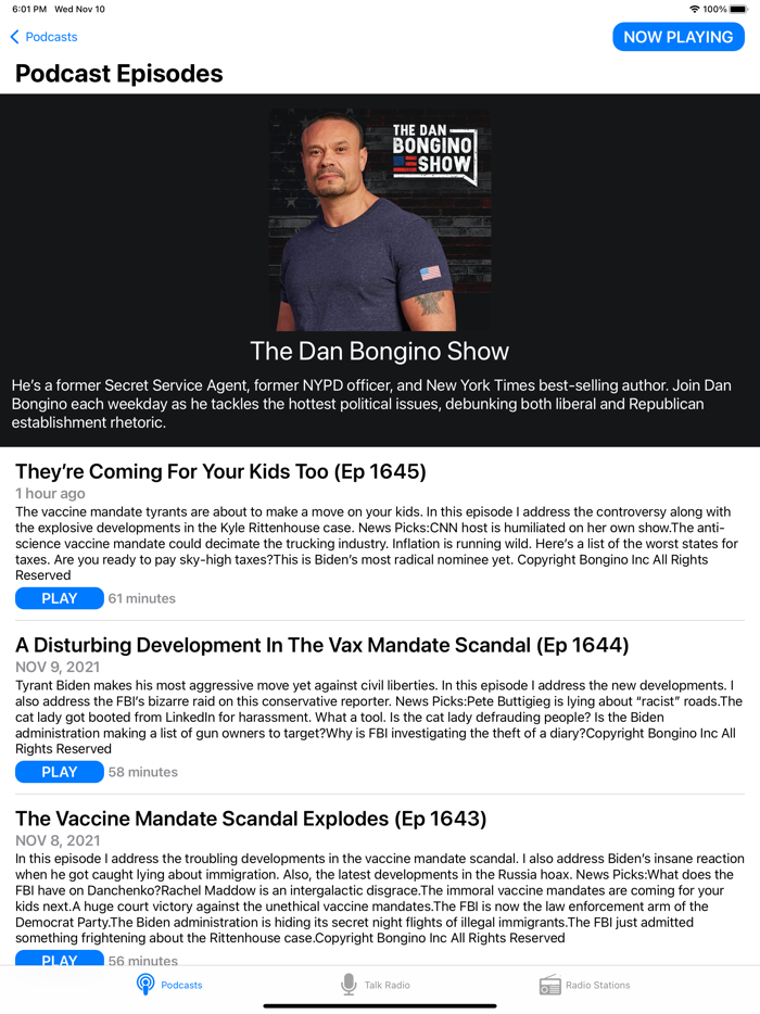 Conservative Talk Radio