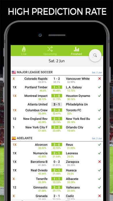 Soccer Predictions Football AI Screenshot