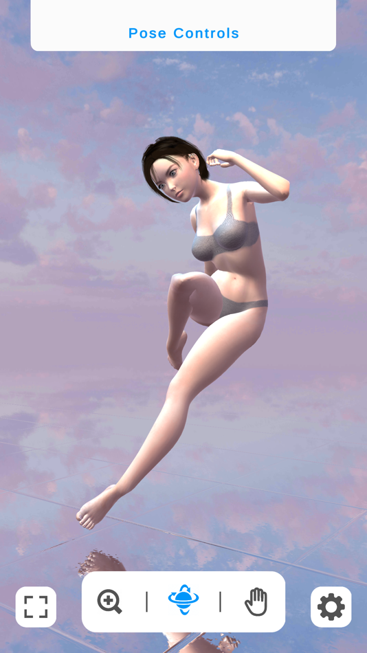 #3. Ultimate Poser 3D Model Poses (iOS) Podle: Vladislav Alikov