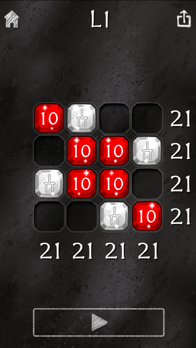 Screenshot #1 pour XXI: 21 Puzzle Game