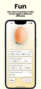 Egg Timer: Perfect boiled eggs screenshot #4 for iPhone