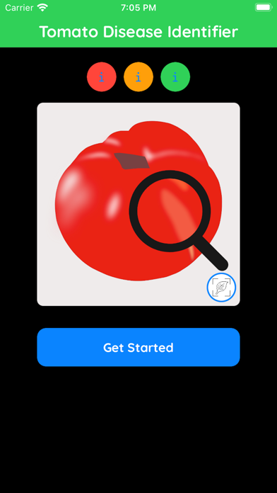 Tomato Disease Identifier Screenshot