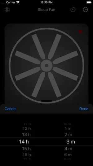BedTime Sleep Fan Sounds screenshot 3