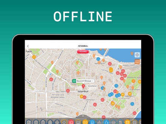 Istanbul Travel City Guide iPad screenshot 4 - Navigation app