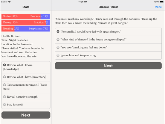 The Shadow Horror iPad app afbeelding 4